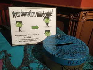 Securing a matching donor was one strategy RACES employed to boost donations.